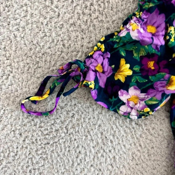 Happy x Nature Dress Women XS Mini Wrap Kate Hudson Environment Friendly Recycle - Picture 5 of 16